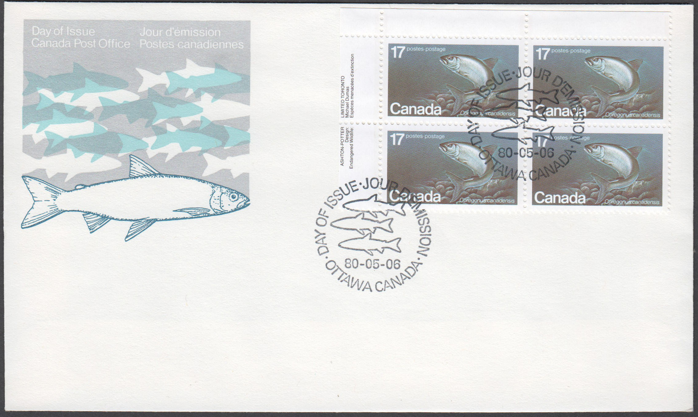 Canada Scott 853 FDC PB UL - Click Image to Close